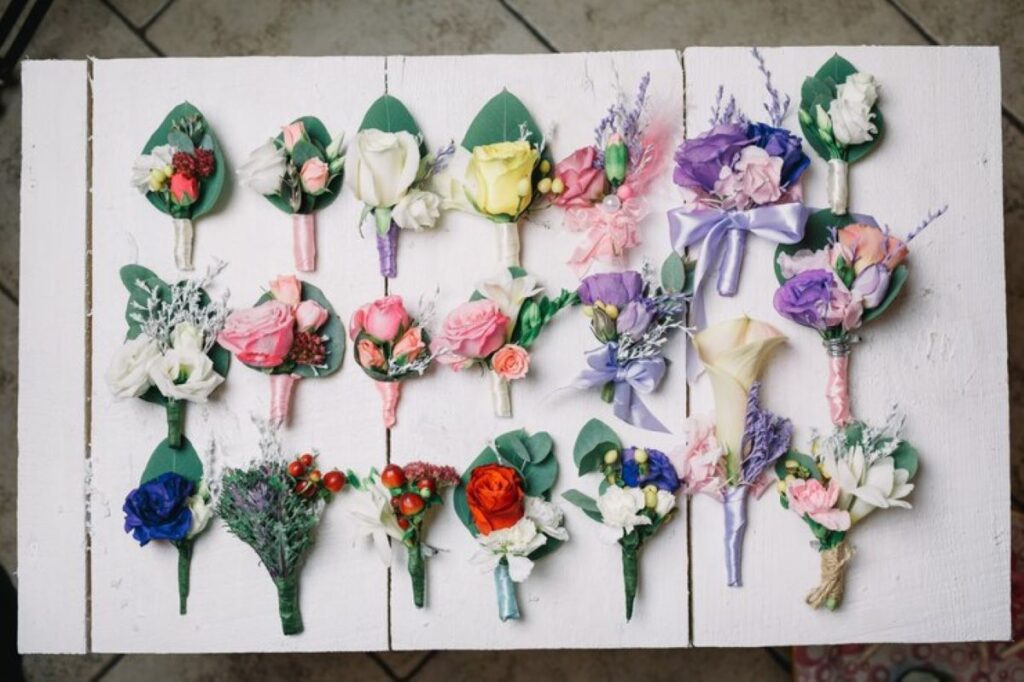 corsages and buttonholes